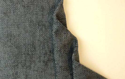 Venice Charcoal - Hopsack Design