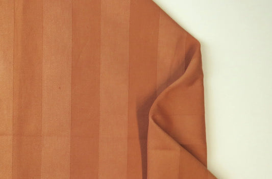 Terracotta Self Stripe