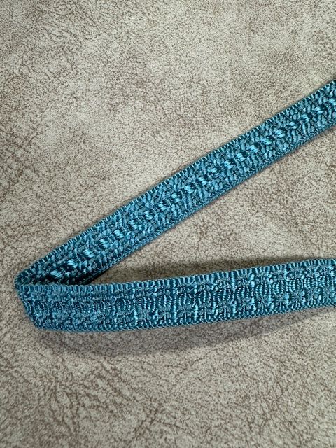Upholstery Flat Braid Trim - Sea Breeze