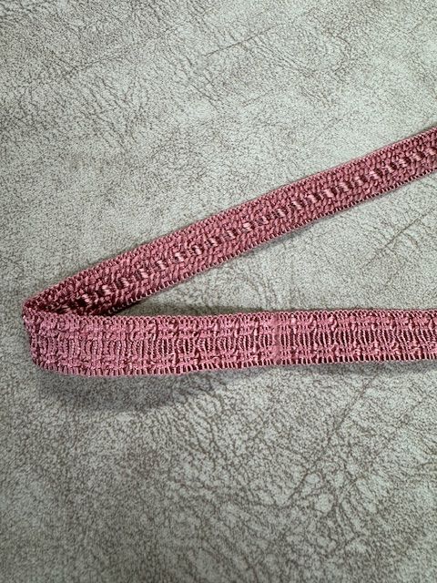 Upholstery Flat Braid Trim - Coral