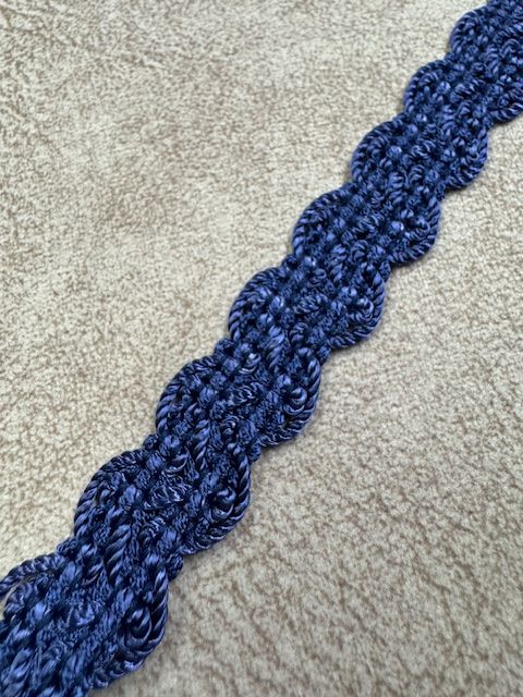 Upholstery Decoratove Braid Trim - Cobalt Blue