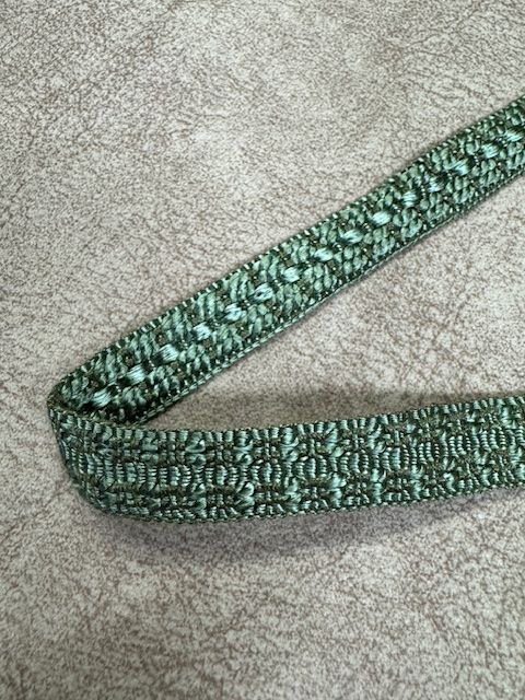 Upholstery Flat Braid Trim - Fern