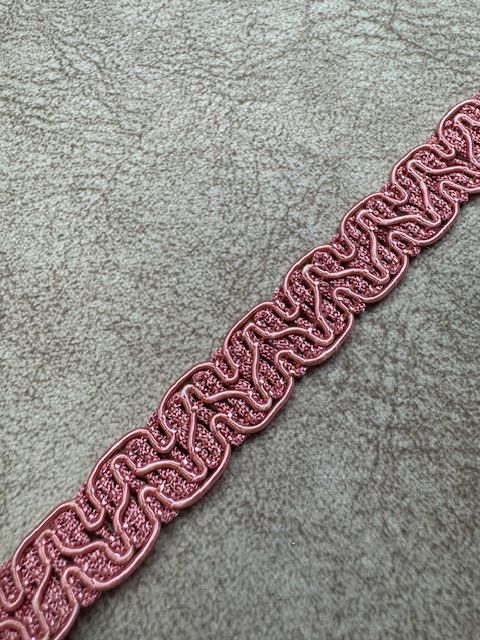 Upholstery Decoratove Braid Trim - Cotton Pink