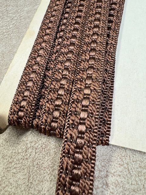Upholstery Flat Braid Trim - Coco