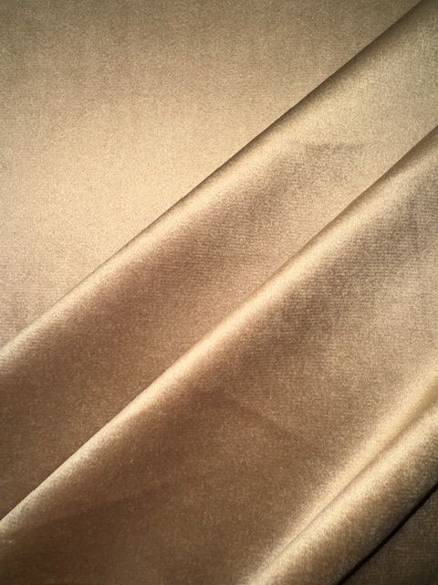 Rosemount Monaco Biscuit Luxury Soft feel Velvet Upholstery Fabric