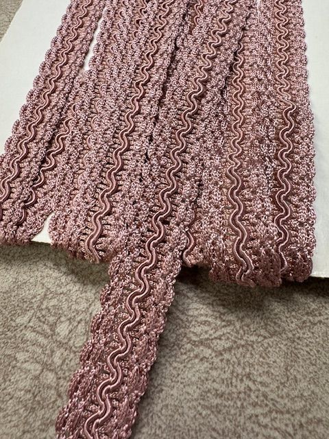 Upholstery Decoratove Braid Trim - Mauve Pink
