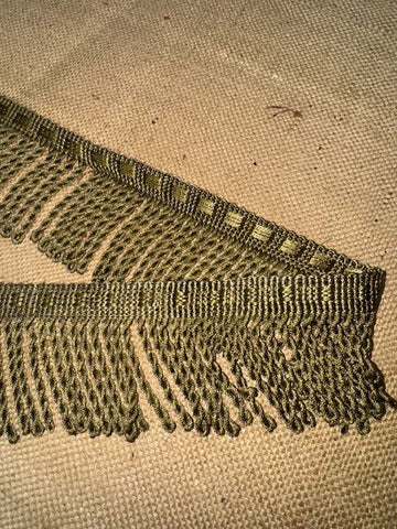 Upholstery Spectrum Roman Fringe - Braided top Rope - Forester