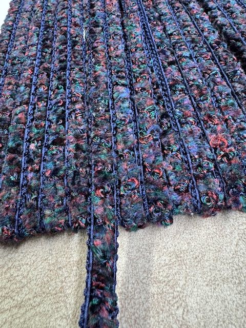 Upholstery Luxury Tufted Boucle Braid Trim - Starry Night