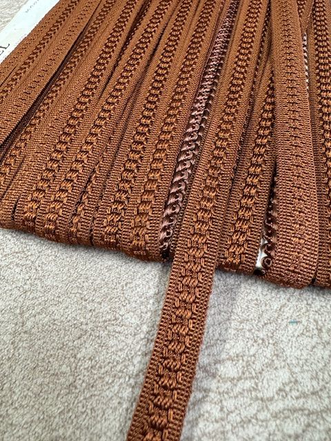 Upholstery Decorative Flat Braid Trim - Old Copper
