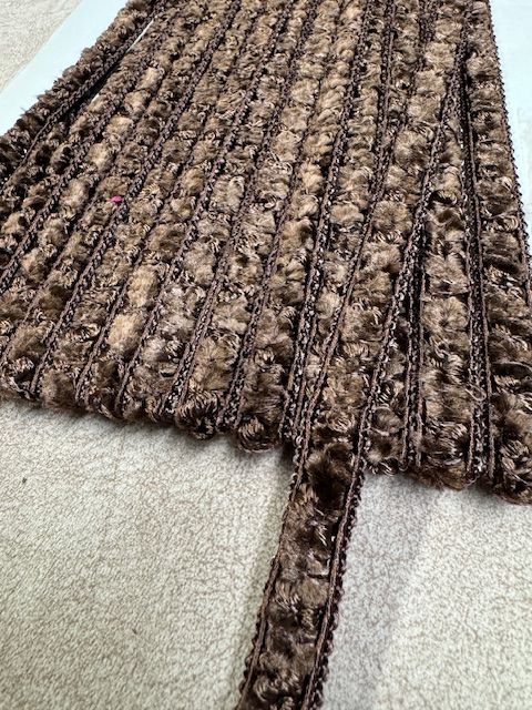 Upholstery Luxury Tufted Boucle Braid Trim - Bournville